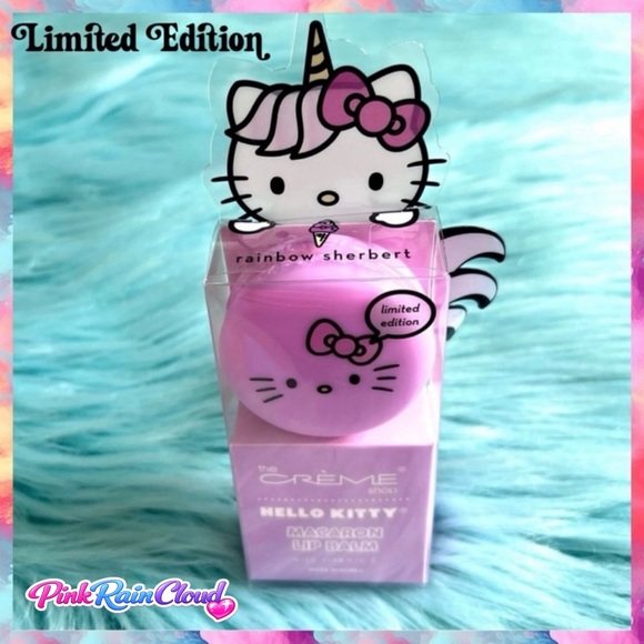 Sanrio Other - Crème Shop X Sanrio Rainbow Sherbet Hello Kitty Lip Balm Limited Edition